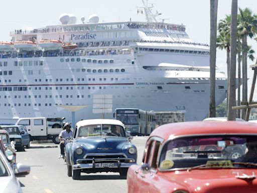 Cruise ship fight video shows chairs being thrown amid chaos