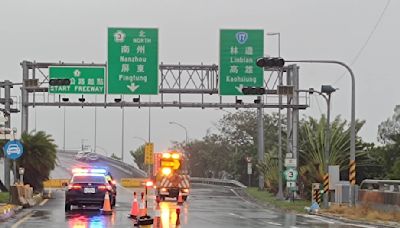 凱米颱風來襲！國道三號高架橋「提供緊急停車」 開放路段曝光 | 蕃新聞