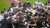 Benches clear in Yankees-Orioles after rookie Heston Kjerstad takes pitch to helmet