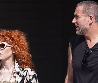 Natasha Lyonne shows off quirky style and laughs with beau Bryn Mooser