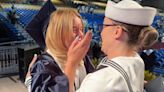 'It's heartwarming': Newsome High School student surprised at graduation by her Navy sister