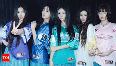NewJeans' debut album breaks records as the most-streamed girl group album on Melon Music | K-pop Movie News - Times of India