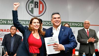 Alito Moreno oficializa su registro para reelegirse como líder nacional del PRI