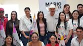 Fortaleceremos becas a jóvenes: Mario Vázquez