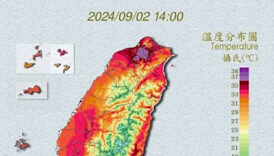 三峽又飆出39.9度高溫！西北部紫爆高溫 鄭明典分析酷熱原因