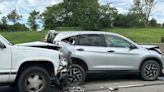 Three-vehicle crash slows traffic Thursday morning on I-70 in East Topeka