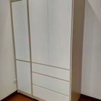 鴻宇傢俱~妮斯兒童4.5尺系統櫃格局組合衣櫃-白色~促銷優惠價、另有折扣價