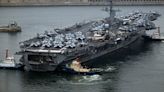 US aircraft carrier arrives in South Korea for military training exercise