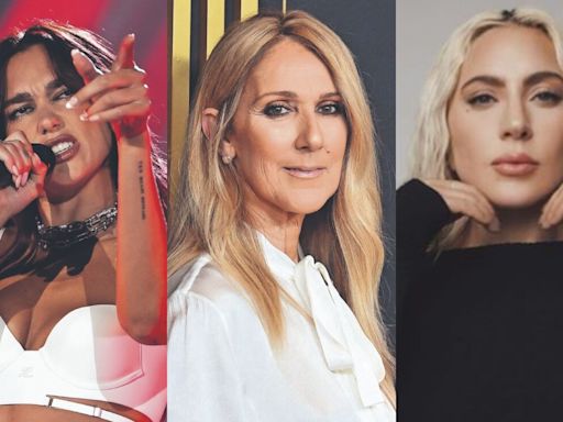 De Céline De Dion a Lady Gaga: estrellas que esperan en las Olimpiadas