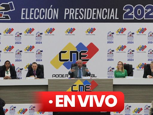 Elecciones Venezuela 2024, RESULTADOS OFICIALES: primeros boletines, BOCA DE URNA y CONTEO DE VOTOS