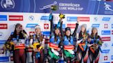 Italians win World Cup women’s luge race