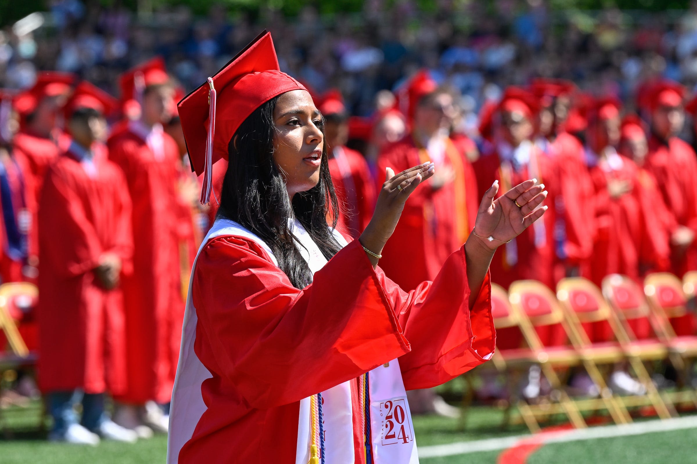 Milford High School graduates urged to pursue 'an infinite number of opportunities'