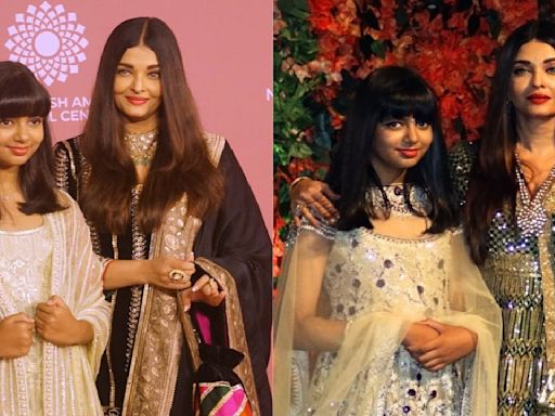 3 times mother-daughter duo Aishwarya Rai Bachchan and Aaradhya wowed everyone with their ethnic fashion looks