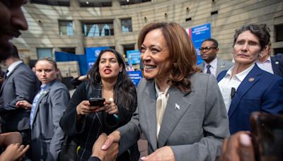 Kamala Harris visits Detroit to tout Biden administration's economic policies