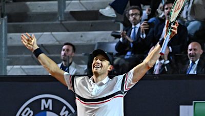Jarry ya está en semifinales de Roma: cuántos millones ganó y cuál será su nuevo ranking ATP