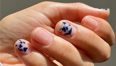 13 French Blue Manicures for Manifesting a Euro Summer