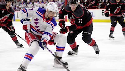 Rangers get Chytil back in lineup for Game 3 against Hurricanes after lengthy absence