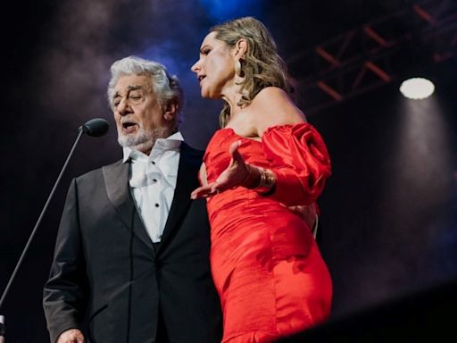 Virginia Tola junto a Plácido Domingo: Gala de Zarzuela en Uruguay