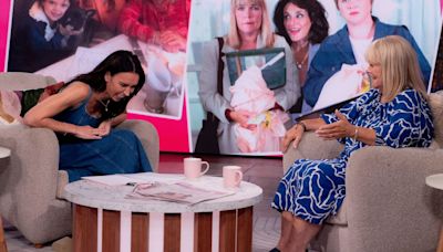 Christine Lampard forced to apologise after co-star swears live on air