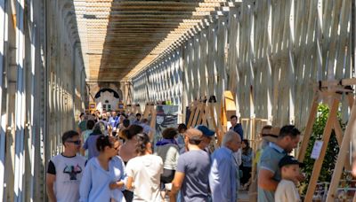 Miles de personas han disfrutado de las actividades y conciertos del IKFEM en el Puente Internacional de Tui