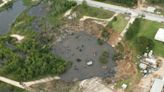 Massive sinkhole expands in East Texas town, threatening to swallow residents, buildings