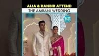 Alia Bhatt Looks Gorgeous As She Arrives With Ranbir Kapoor For The Ambani Wedding