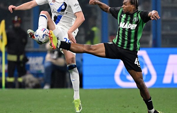 Champions Inter suffer 1-0 loss to Sassuolo