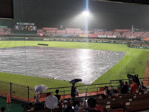 中職》獅猿打完1局因雨保留比賽 保留到補賽週