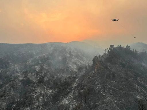 Firefighters getting a handle on Lake fire in Santa Barbara County