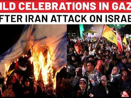 Iran Missile Attack On Israel Sparks Wild Celebrations In Gaza, Tehran And Iraq | Hezbollah | IDF