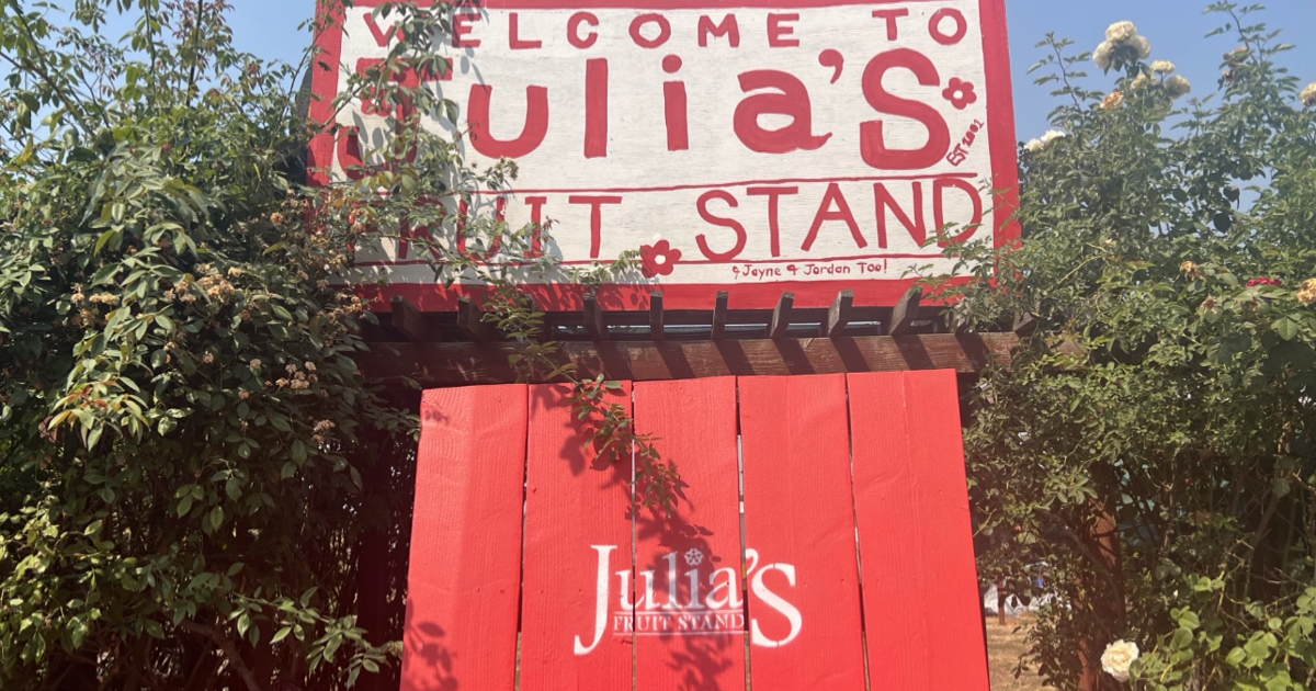 How Julia's Fruit Stand is affected by the Park Fire