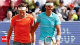 Rafael Nadal, Casper Ruud save match point to make doubles semi-finals | Tennis News - Times of India