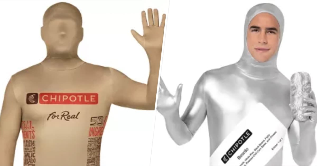 Chipotle is launching a line of Halloween costumes. (Yes, these are real)