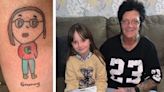 Brechin gran gets tattoo of drawing granddaughter submitted to The Courier