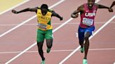 Jamaicano Seville logra mejor tiempo del año en los 100m ante Lyles