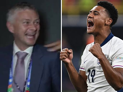 Watch Man Utd icon Solskjaer give cheeky comment about Watkins' England winner