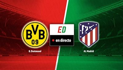 Borussia Dortmund - Atlético de Madrid, en directo el partido de la Champions League en vivo online