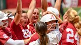 Who will Alabama softball play in 2024 Women's College World Series?