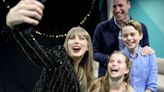 Charlotte, George and William delighted as they pose in selfie with Taylor Swift