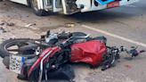 Motociclista morre após colidir com um ônibus em Paço do Lumiar - Imirante.com