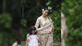 Sanjeeda Shaikh And Her Daughter Ayra Brightened Gloomy Monsoon Days With Their Vibrant Floral Looks