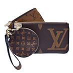 LV M68756 TRIO系列經典Monogram帆布印花三合一拉鍊收納袋