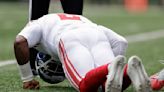 Giants QB Tyrod Taylor takes cart to locker room after taking massive hit in final preseason game