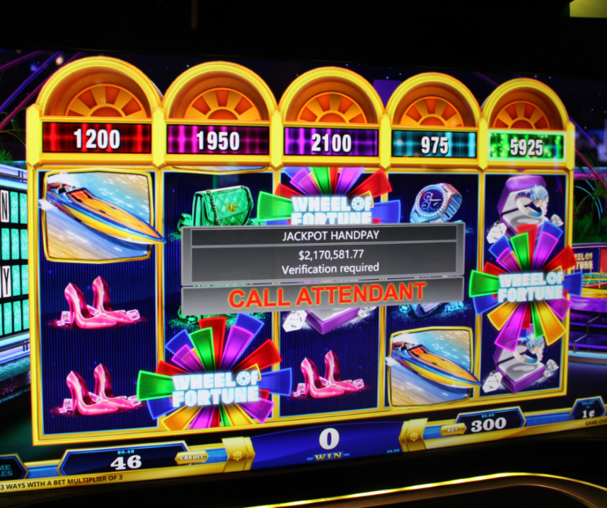 Visitor turns $3 bet into over $2.1 million jackpot at Las Vegas casino