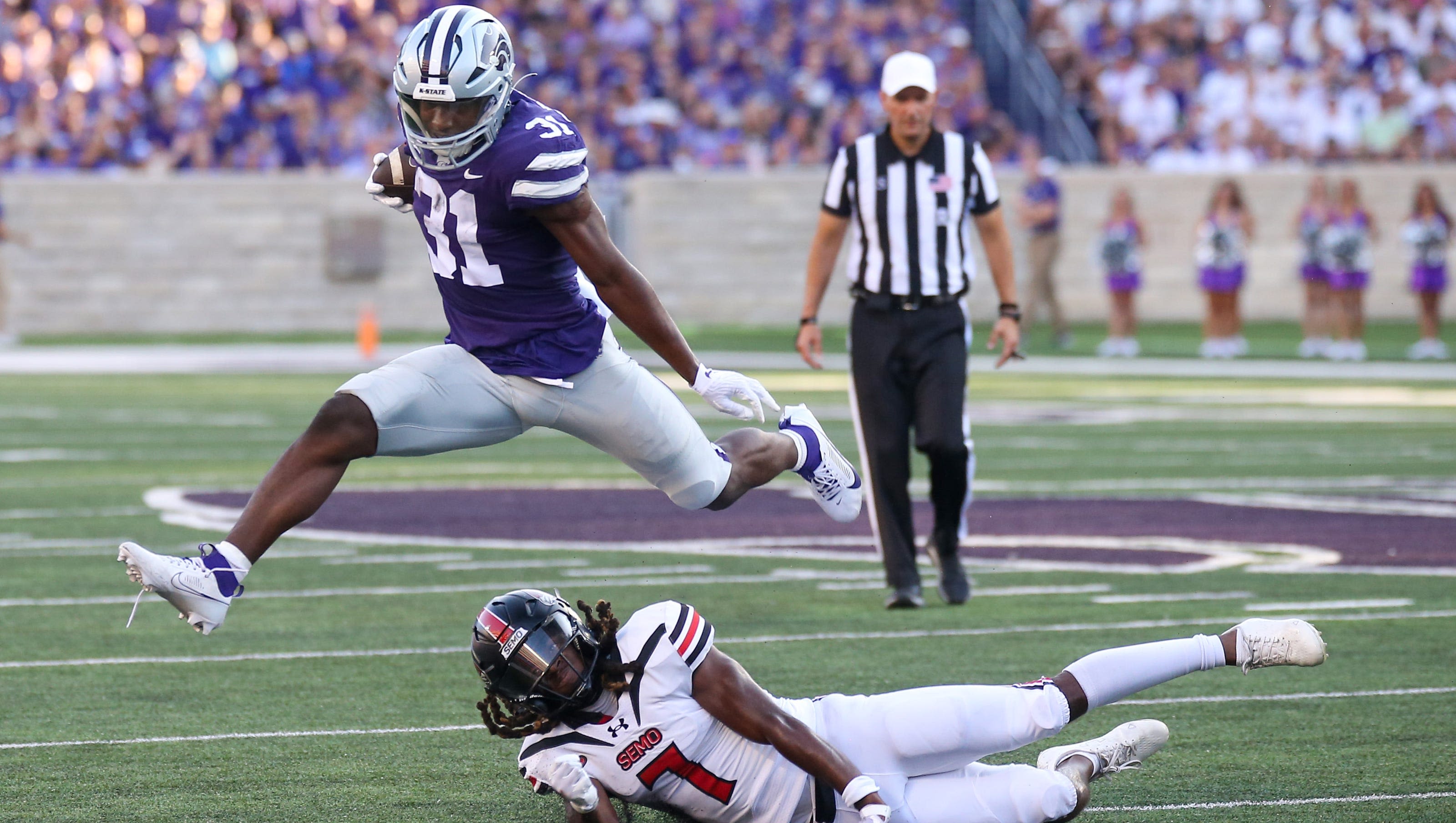 DJ Giddens and Dylan Ewards give Kansas State football running game a potent one-two punch