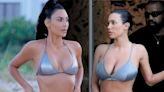 Kim Kardashian sorprendió con un look muy similar a Bianca Censori: ¿está imitando a la esposa de Kanye West?