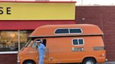 This iconic movie van lives in Houston area, can be rented out