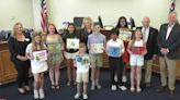 Lorain County commissioners honor area students for artwork to be displayed in 2025 calendar