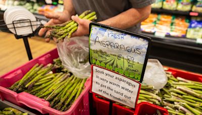 Asparagus fans rejoice: Michigan crop hits stores, farm stands a week early