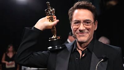 Robert Downey Jr. Reveals The Eye-Catching Place He Keeps His Oscar